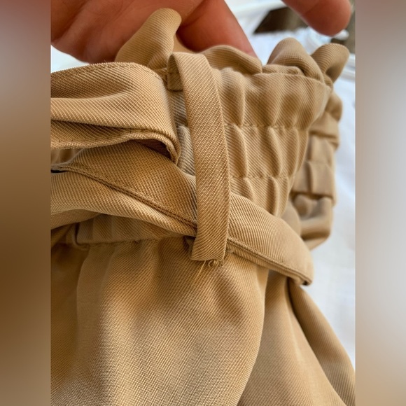 🔥3/15 SALE🔥ZARA High rise Paperbag Pants - Picture 10 of 12